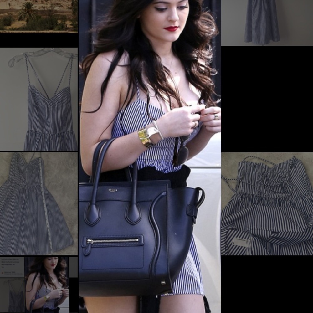 American Apparel sweetheart neckline mini dress